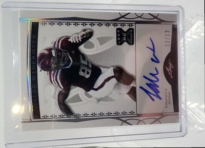 2022 Leaf Trinity Silver Spectrum Jalen Wydermyer Auto 12/12 Texas A&M Aggies - Image 1 of 2