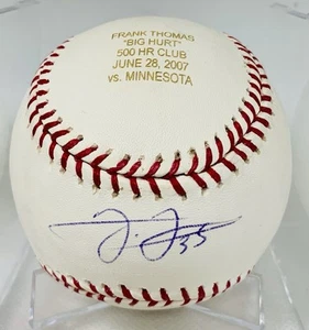 Frank Thomas “Big Hurt” Autographed Baseball JSA Certified - Picture 1 of 2