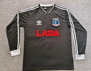 Colo-Colo Away Men jersey 1991 Soccer Retro long sleeves - Picture 1 of 2
