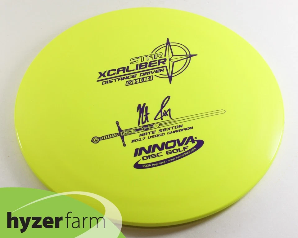 Innova NATE SEXTON STAR XCALIBER *pick a weight and color* Hyzer Farm disc golf - Image 1 of 1