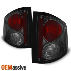 Fits 1994-2004 S-10 Sonoma 1996-2000 Hombra Smoked Smoke Rear Tail Lights - Picture 1 of 5