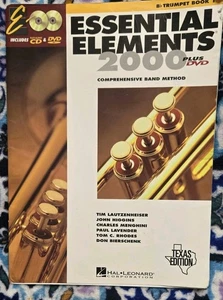 Essential Elements 2000 for Band Bb Trumpet Book 1 Comprehensive Band *NO DVD* - Picture 1 of 14