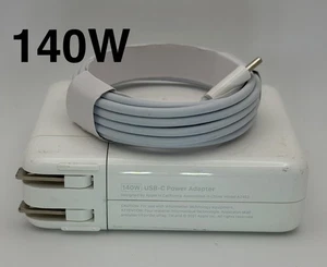 Original Apple (A2452) 140W USB-C Power Adapter für Macbook mit Bonus Kabel - Bild 1 von 6