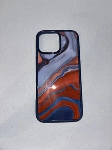 Coque OtterBox Symmetry MagSafe - iPhone 16 Pro Max (Marbre Haut Désert / Bleu) - Photo 1 sur 2