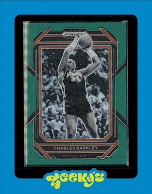 Selecciones del draft de Panini Prizm 2023 - Charles Barkley #85 Green Prizm Foto 1 de 2