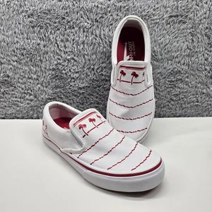 In-N-Out Burger Drink Cup Shoes Unisex M8 W9.5 Multicolor Canvas Slip On Shoes - Picture 1 of 13