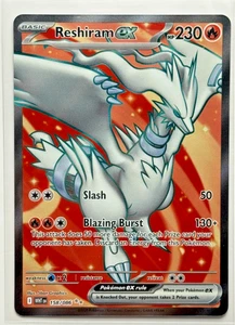 Reshiram Ex 158/086 - Full Art Ultra Rara - Pokémon TCG White Flare - Foto 1 di 2