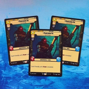 3x Marchion Ro Eye of the Nihil LOF Legends Of The Force PLAYSET SWU 186 Raid - Bild 1 von 4