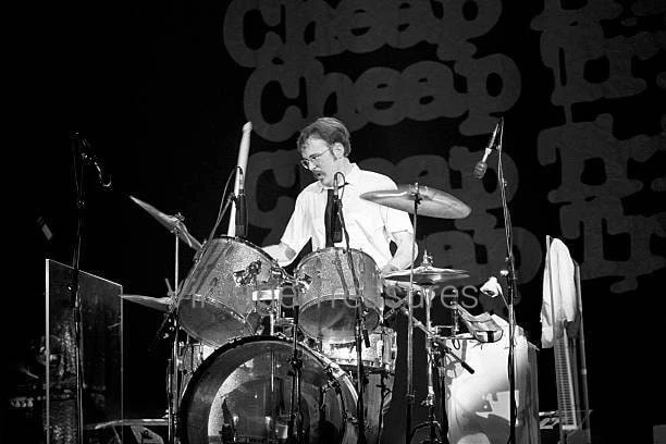 Cheap Trick Drummer Bun E Carlos on the Kit Photo Print Poster Wall Art - Image 1 of 1