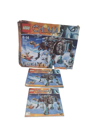  LEGO Chima-Maulas Ice Mammoth Stomper(70145)-With Box,instructions & mini Fig's - Image 1 of 4