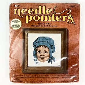 Needle Pointers  Little Miss 5670 Sunset Designs Cross Stitch 1977 Sealed - Picture 1 of 2