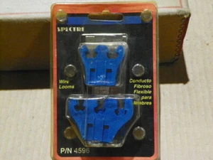 Spectre 4596 Chrome Wire Looms 7 & 8 mm Wires 10 Pcs - Foto 1 di 2