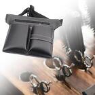 Hair   PU Leather with Waist Belt Black Hairdressing Tools Bag Storage Case,