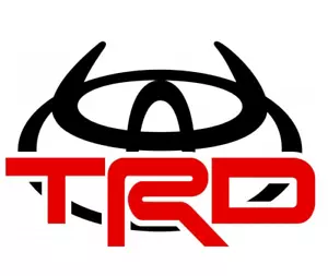 Calcomanía adhesiva emblema bocinas Toyota TRD todo terreno Tundra Tacoma FJ CUALQUIER TAMAÑO DE COLOR - Imagen 1 de 15