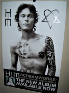 HIM SCREAMWORKS RP Posters Love in Theory and Practice Very COOL - Picture 1 of 1