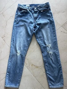 Gap Jeans 1969 Always Skinny high rise stretch Women size 28 color blue - Picture 1 of 5