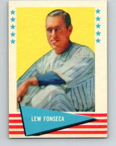 1961 Fleer #27 Lew Fonseca V28787