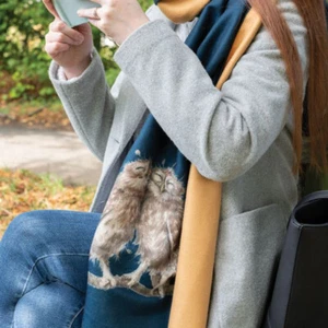 Wrendale Designs Super Soft Illustrated Winter Scarf with Gift Bag - 4 designs - Picture 1 of 10