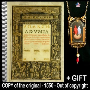 Antique Book Alchemy Cabalistic Magic Manuscript Occult Grimoire Latin Language - Picture 1 of 12