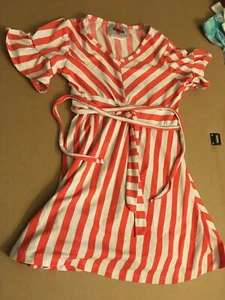 rmla red white dress girls 4 - Picture 1 of 5