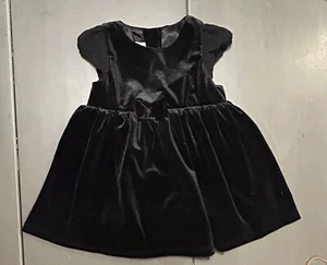 H & M Velvet Holiday Dress 9 Months - Picture 1 of 3