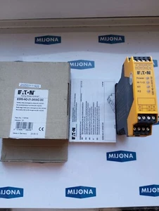 EATON ESR5 Nº 21 24 VAC DC RELÉ DE SEGURIDAD PARADA DE EMERGENCIA 118700 (NUEVO STOCK ANTIGUO) - Imagen 1 de 12