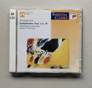 Shostakovich: Symphonies Nos. 4 & 10 2CDs - Zdjęcie 1 z 6