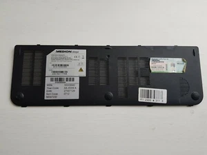 medion akoya s5612 laptop base bottom cover case / cache derrière capot original - Photo 1/4