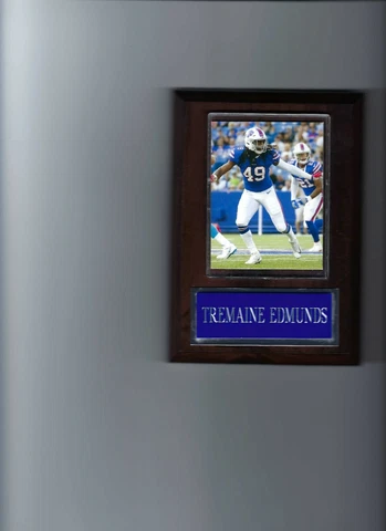 TREMAINE EDMUNDS PLAQUE BUFFALO BILLS FOOTBALL NFL Cover