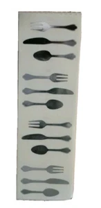 CUCHILLOS CUBIERTOS VINTAGE SRS GROSSMAN'S STICKERS 5 hojas 1997 - Imagen 1 de 3