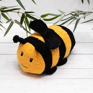 Honey Bee Door Stop Large Fabric Bumble Bee Doorstop Novelty Animal Gift - Picture 1 of 3