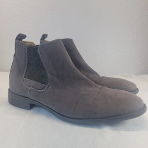 RW by Robert Wayne Oklahoma Stiefel Herren 8.5D grau Mikrofaser knöchelhoch Reise - Bild 1 von 22