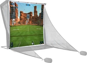 Deluxe Home Driving Net Impact Screen 2.4x2.5m - Projector Screen for Golf Simul - Picture 1 of 16
