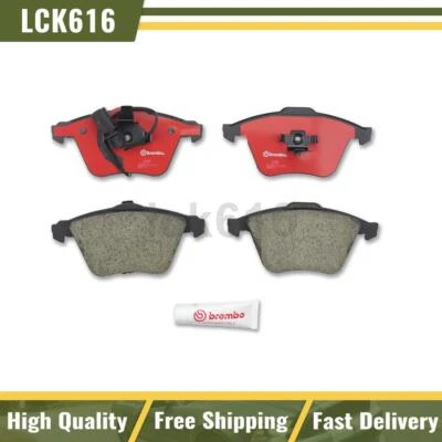 Kit Pastillas Freno Brembo Cerámica Pastillas Delanteras (4 Piezas) Para Audi A4 Quattro 2005-2009 Foto 1 de 2