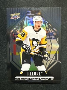 22-23 UD Allure Hockey Black Rainbow 41 Jake Guentzel