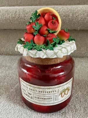 Interior Hogar Manzana y Cesta Tarro/Vela Topper (VELA NO INCLUIDA) Foto 1 de 4