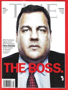 Time Magazine Chris Christie Global Adoption Threat Laura Dern Enlightened 2013 - Picture 1 of 12