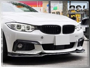 END Type Carbon Fiber Front Lip for 2014+ BMW F33 F36 428i 435i w/M Sport Bumper - Foto 1 di 4