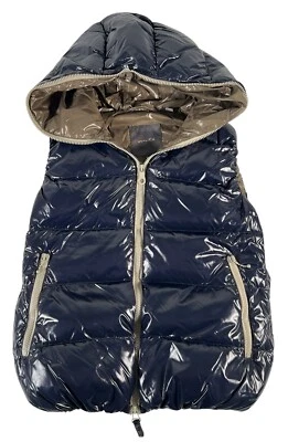Chaleco de plumón Duvetica talla 42 nailon azul marino Foto 1 de 4