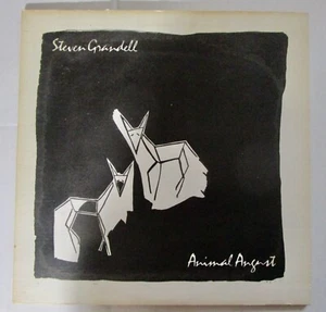 Steven Grandell Animal Angst L.P. 1984 Straight Face Punk/Synth Pop Insert - Picture 1 of 5