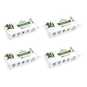 Convenient & Refreshing Tea Tree Grooming Wipes for Pets - 400 Count, On-the-Go - Picture 1 of 8