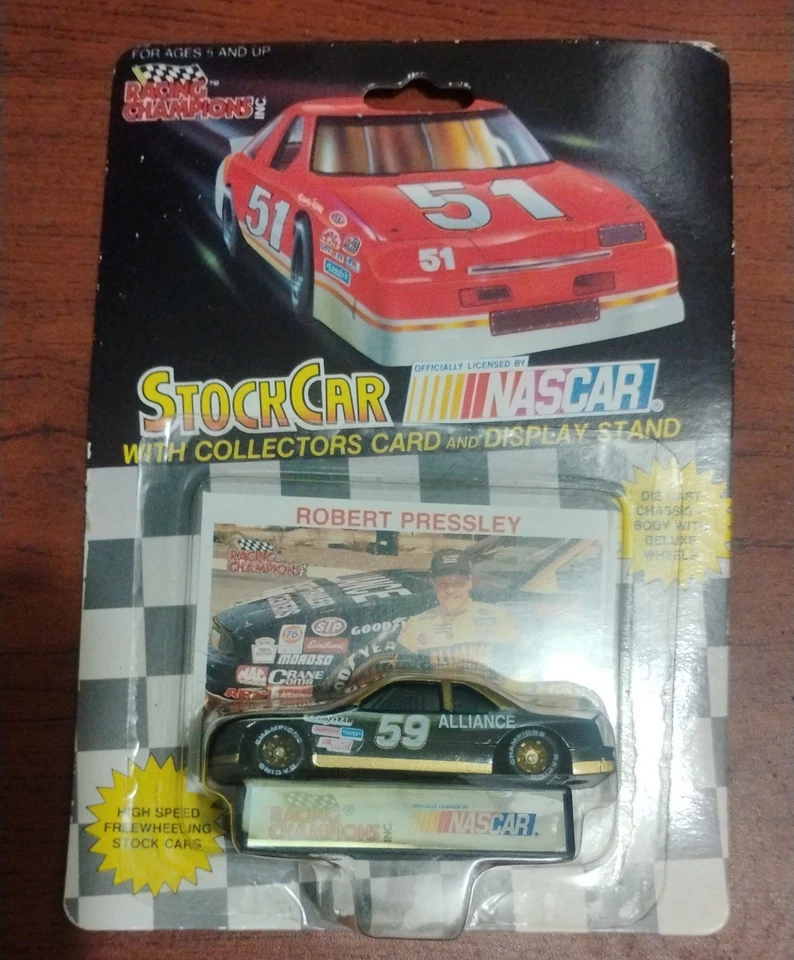 1991 Racing Champions 1/64 Scale Robert Pressley #59 Alliance - Image 1 of 1