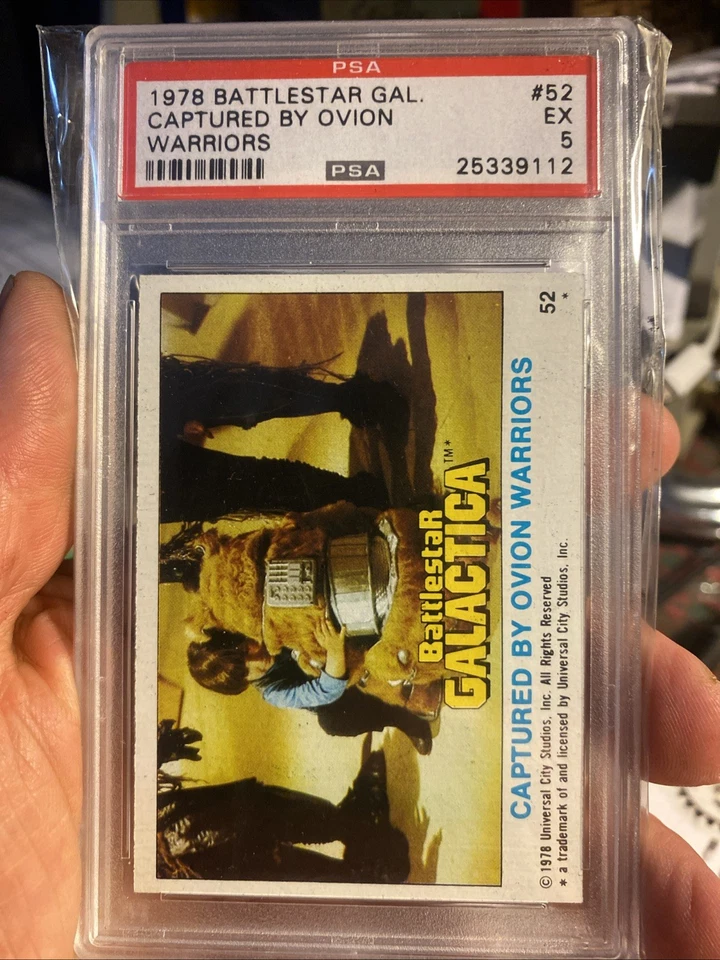 Captured by Ovion Warriors - 1978 Topps Battlestar Galactica #52 - Image 1 of 1