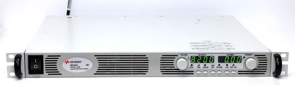 Keysight N5742A DC System Power Supply, 8 V, 90 A, 720 W, GPIB, LAN, USB, LXI - Image 1 of 4