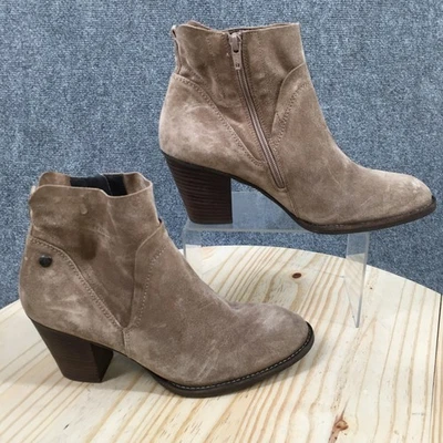 Paul Green Botas Mujer US 9.5 UK 7 Nora Hydro Botín Marrón Tacones Cubanos Foto 1 de 4