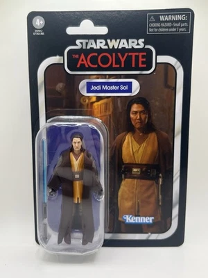 Nueva figura de acción Star Wars The Acolyte VC329 colección vintage Jedi Master Sol Foto 1 de 2