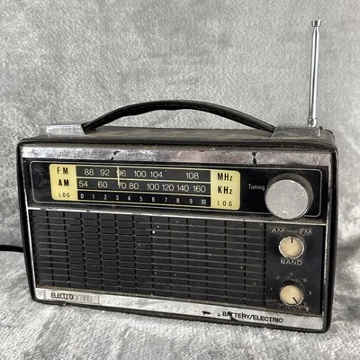 Radio multibanda vintage marca Electro modelo 1100 batería/eléctrica funciona parcialmente Foto 1 de 4