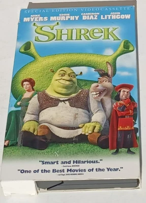 Special Edition Videocassette SHREK Extended Ending Big Box VHS 2001 RARE! - Image 1 of 4
