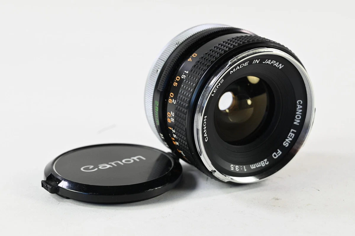 Canon f/3.5 Camera Lenses 28mm Focal for sale | eBay