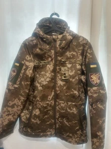 Ukrainian Army Military Uniform Demi-season Jacket, Patches - Picture 1 of 10